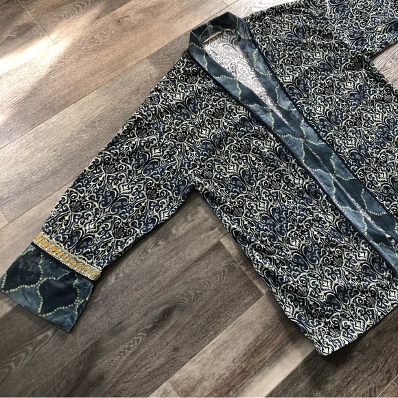 Soft Surroundings Aurora Open Front Mixed Media Tunic XL - Picture 6 of 10